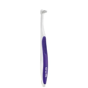 GUM 308 Periuță de dinți cu cap mic, cu capăt conic 1 buc.
