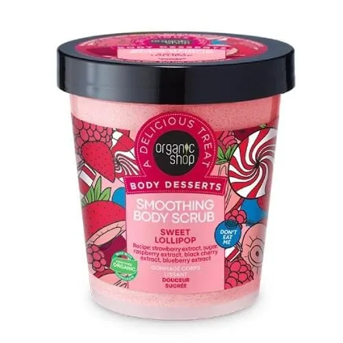 ORGANIC SHOP Body Desserts Sweet Lollipop Exfoliant de corp 450ml — preț și oferte