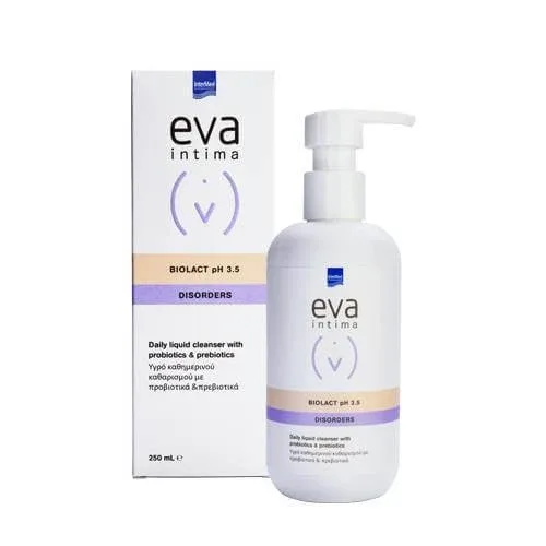 INTERMED Eva Eva Intima Biolact Liquid Cleanser Curățitor zilnic cu probiotice și prebiotice 250ml — preț și oferte