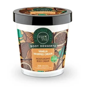 ORGANIC SHOP Deserturi pentru corp Vanilie Cremă bătută Cremă hidratantă pentru corp Vanilie Cremă bătută 450ml