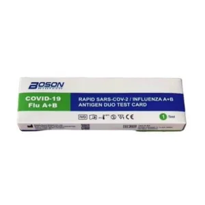 BOSON Biotech - Test rapid nazal dublu pentru COVID-19 și virusul gripal (tipuri A și B)