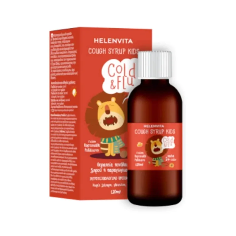 HELENVITA Sirop pentru răceală și gripă pentru copii 2 ani + 120ml — preț și oferte