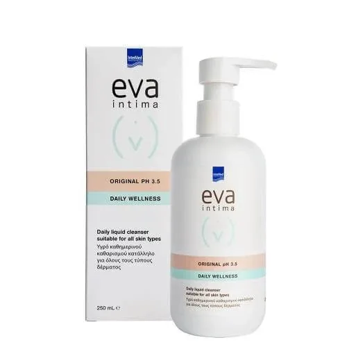 INTERMED Eva Intima Original Daily Cleaning Liquid pentru zone sensibile pH 3.5 250ml — preț și oferte