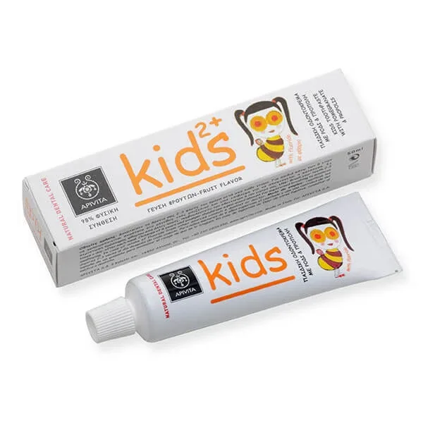 APIVITA Pastă de dinți pentru copii cu rodie și propolis 50ml — preț și oferte