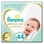 PAMPERS Premium Care Jumbo Pack No 5 (11-16kg) 44 buc. — preț și oferte