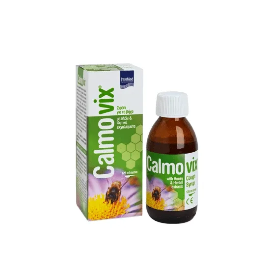INTERMED Calmovix sirop de tuse cu miere și extracte din plante 125ml — preț și oferte