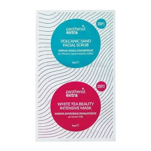 PANTHENOL Extra Cremă de curățare și mască hidratantă 2 în 1 2x8ml