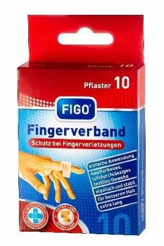 FIGO Pflaster-Strips Pads Pads adezive pentru microfractura degetelor 10 buc. — preț și oferte