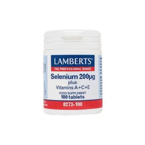 LAMBERTS Seleniu 200μg 60 Tablete — preț și oferte