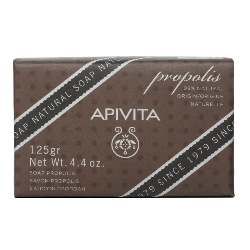 APIVITA Săpun natural cu propolis pentru față și corp 125g — preț și oferte