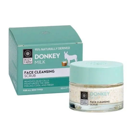 BODYFARM Cremă exfoliantă de față cu lapte de măgăriță 50ml — preț și oferte