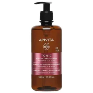 Apivita Eco Pack Șampon tonic împotriva căderii părului pentru femei cu Hippophae TC & Laurel 500ml