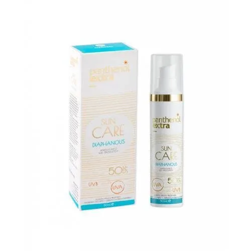PANTHENOL Gel de protecție solară extra transparent pentru față SPF30 50ml — preț și oferte