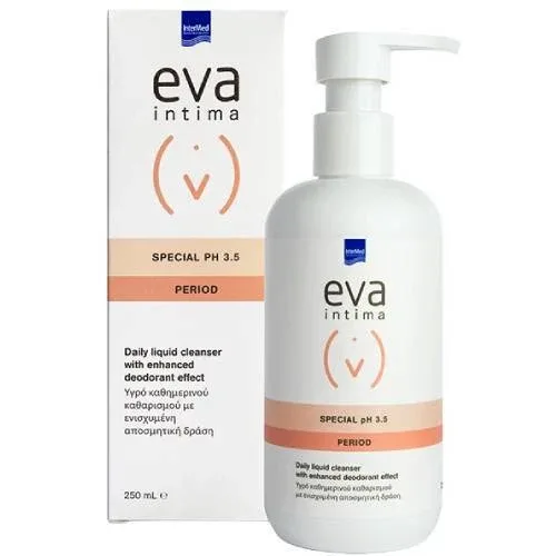 INTERMED Eva Intima Curățare și protecție antimicrobiană a zonei sensibile pH3.5 250ml — preț și oferte