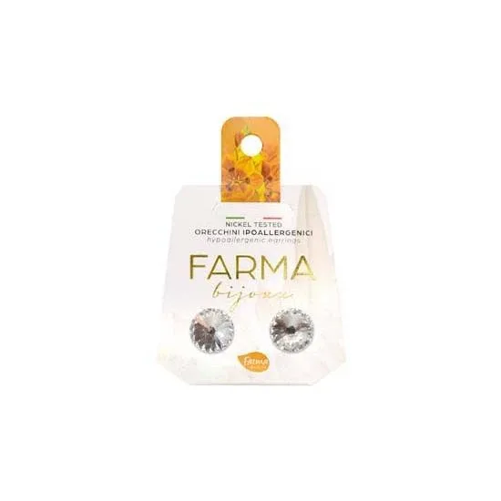 FARMA BIJOUX Hipoalergenic Cercei Cristale rotunde 10mm — preț și oferte