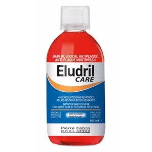 Apa de gură ELUDRIL Care pentru o igienă orală optimă 500ml