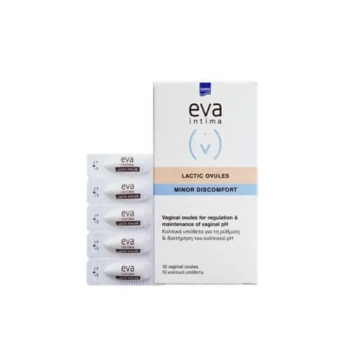 INTERMED Eva Intima Disconfort minor Ovule lactice 10 supozitoare vaginale — preț și oferte