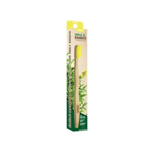 SMILE BAMBOO Periuță de dinți pentru adulți Medium 1 buc. — preț și oferte