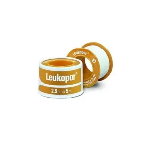 BSN MEDICAL Leukopor Bandă adezivă 2,5cmx5m