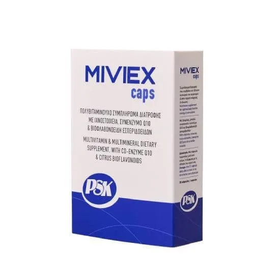 PSK Supliment nutrițional multivitaminic Miviex 30 de tablete — preț și oferte