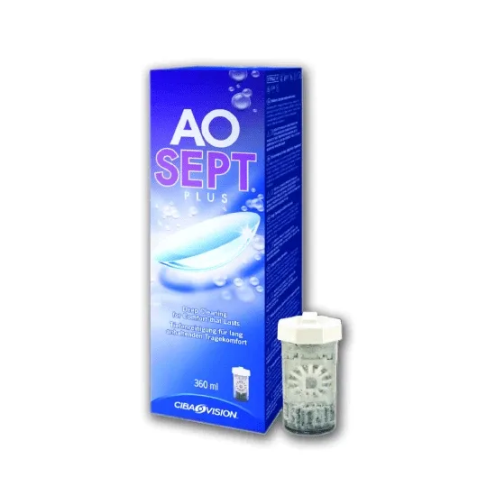 ALCON Aosept Plus HydraGlyde Soluție pentru lentile de contact cu silicon 360ml + cutie pentru lentile de contact GRATUITĂ — preț și oferte