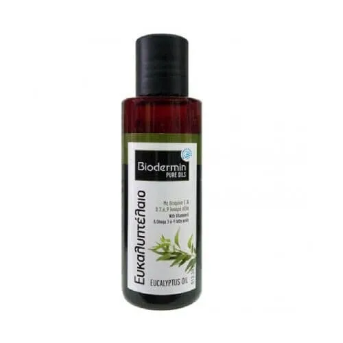BIODERMIN Ulei de eucalipt pentru răceli, dureri musculare și aromaterapie 120ml — preț și oferte