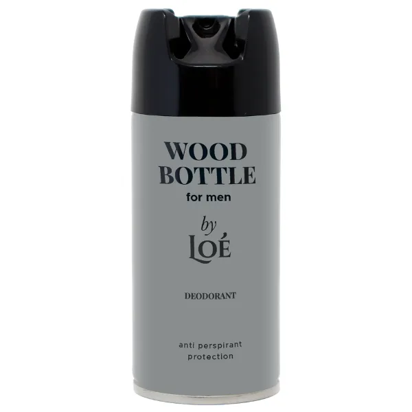 Deodorant antiperspirant pentru barbati L Oe Wood Bottle, Arom | 150 ml AROM SPANIA INFINITY — preț și oferte