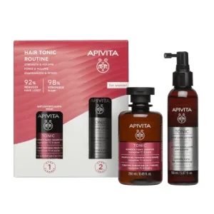 APIVITA PROMO Loțiune de păr tonică pentru femei 150ml & CADOU Loțiune de păr tonică 150ml & CADOU Șampon tonic Loțiune de păr tonică pentru femei 250ml