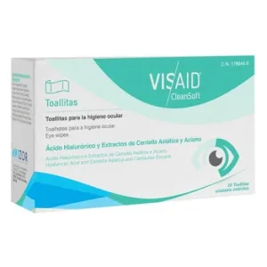 AVIZOR Visaid CleanSoft Wipes Șervețele pentru curățarea zonei perioculare 20 buc.