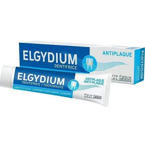 ELGYDIUM Antiplaque pastă de dinți pentru reducerea plăcii dentare și remineralizarea smalțului 100ml — preț și oferte