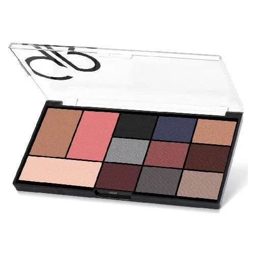 GOLDEN ROSE Paletă City Style pentru față și ochi No.02 - Smokey 23.9gr — preț și oferte