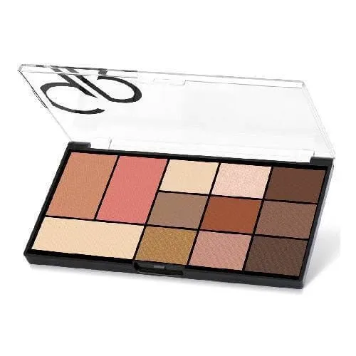 GOLDEN ROSE Paletă City Style pentru față și ochi No.01 - Nude cald 23.9gr — preț și oferte