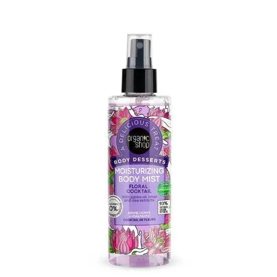 ORGANIC SHOP Body Desserts Cocktail floral Brumă hidratantă pentru corp 200ml — preț și oferte