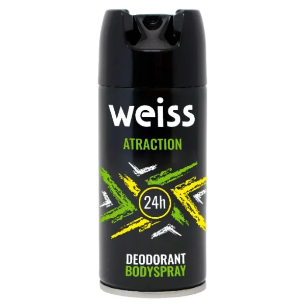 Deodorant pentru barbati Weiss Atraction, Arom | 150 ml AROM SPANIA INFINITY — preț și oferte