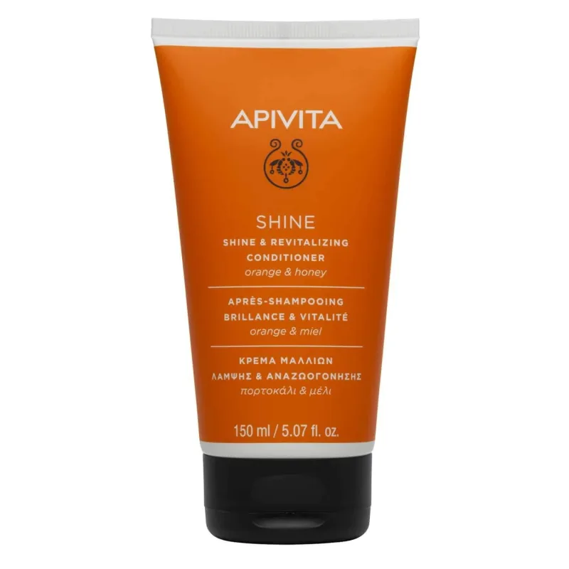 APIVITA Cremă de strălucire și revitalizare pentru toate tipurile de păr cu portocale și miere 150ml — preț și oferte
