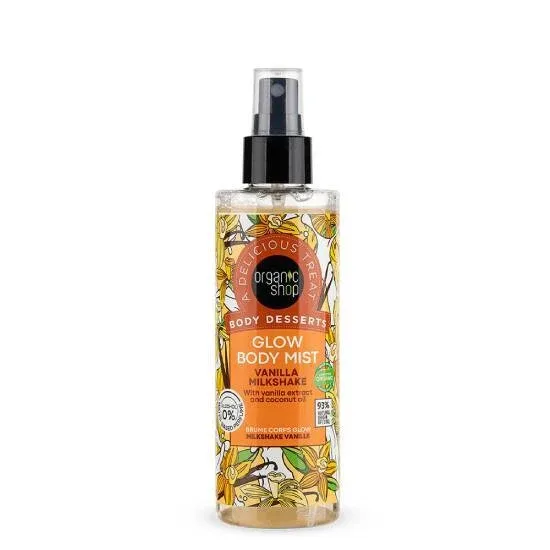 ORGANIC SHOP Body Desserts Vanilla Milkshake Body Mist Shine 200ml — preț și oferte