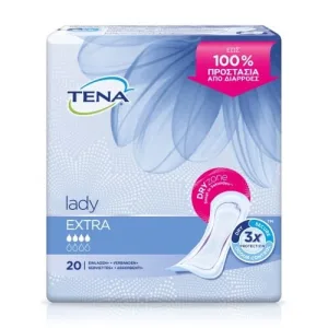 Șervețele sanitare TENA Lady Extra Ultra Absorbante, 10 bucăți