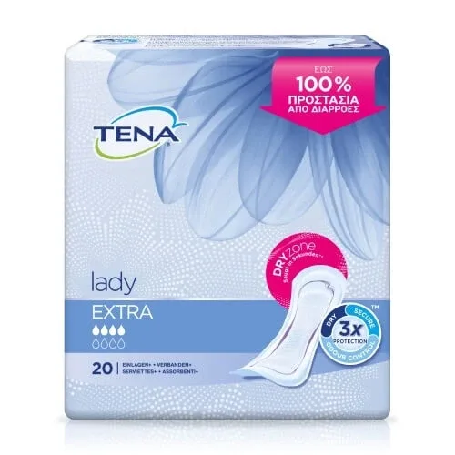 Șervețele sanitare TENA Lady Extra Ultra Absorbante, 10 bucăți — preț și oferte