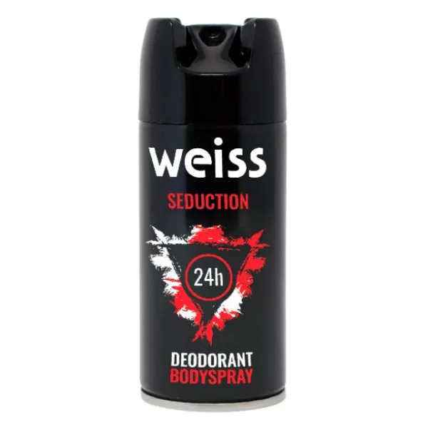 Deodorant pentru barbati Weiss Seduction, Arom | 150 ml AROM SPANIA INFINITY — preț și oferte