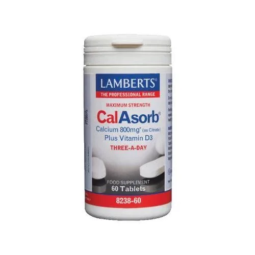 LAMBERTS CalAsorb Calcium 800mg 60 comprimate — preț și oferte