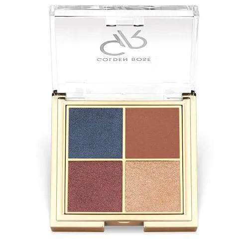 GOLDEN ROSE Quattro Eye Shadows Palette: 03 Blue Charm 8.8gr — preț și oferte