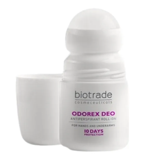 Deodorant roll-on antiperspirant impotriva transpiratiei excesive Odorex Deo | 40 ml BIOTRADE — preț și oferte