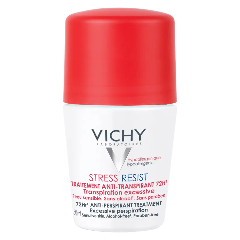 Deodorant roll-on antiperspirant Stress Rezist 72 ore, Vichy | 50 ml — preț și oferte
