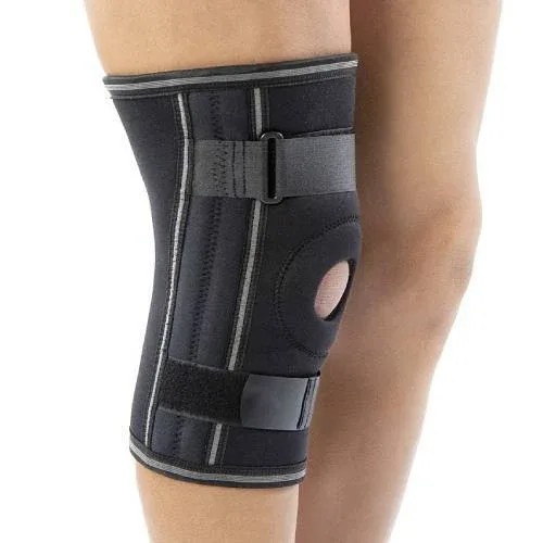 ANATOMIC HELP 0022 Genunchieră cu plăci spiralate Negru XLarge — preț și oferte