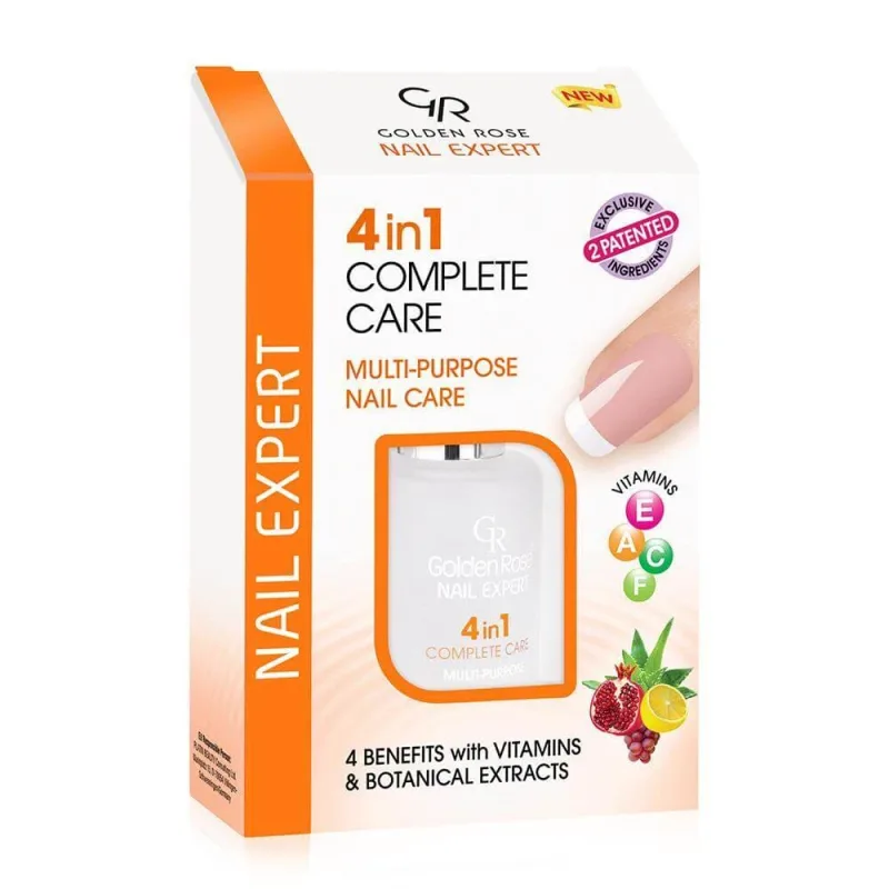 GOLDEN ROSE Nail Expert Nail Care 4 în 1 Multi Use 11ml — preț și oferte