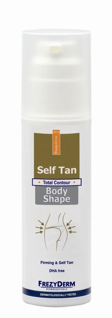 FREZYDERM Self Tan Body Shape Emulsie autobronzantă 150ml — preț și oferte