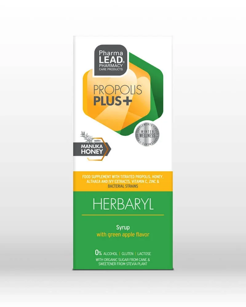 PHARMALEAD Propolis Plus+ Herbaryl sirop cu propolis și miere 100ml — preț și oferte