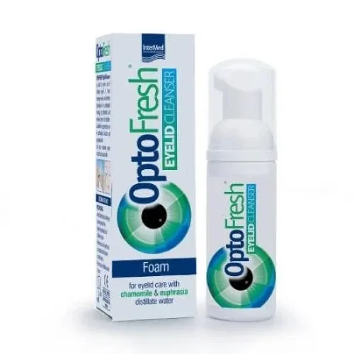 INTERMED Optofresh Spumă de îngrijire a pleoapelor 50ml — preț și oferte