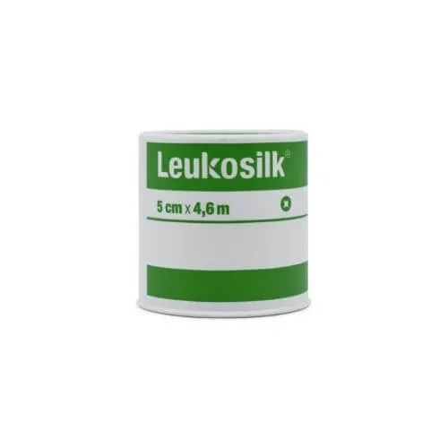 Banda autoadezivă Leukosilk BSN MEDICAL 5cm x 4.6m — preț și oferte