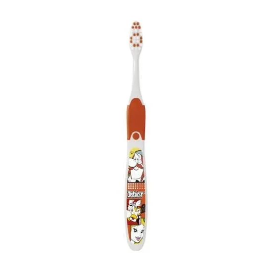 ELGYDIUM Junior Asterix pentru copii - Periuță de dinți pentru copii între 7 și 12 ani — preț și oferte